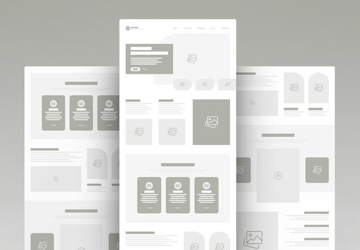 Wireframe Template Layout
