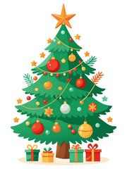 Christmas Tree With Transparent Background