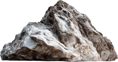 Snowy Mountain Rock PNG transparent background