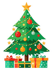 Christmas Tree With Transparent Background