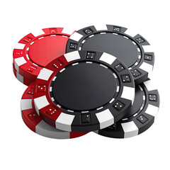 Stack of poker chips