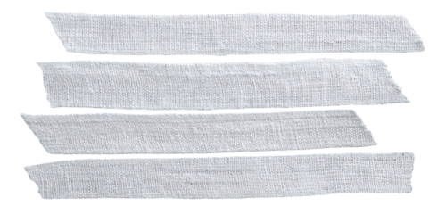 Three horizontal, overlapping, light gray bands