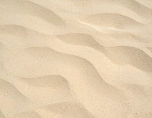 Undulating patterns of pale sand create a textured surface
