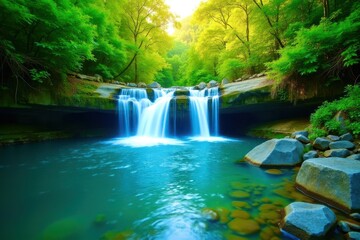 waterfall in the forest