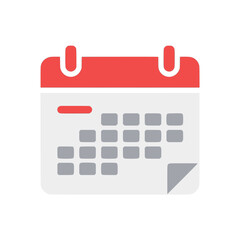 Calendar Icon: A clean and vibrant calendar icon, perfect for representing schedules, appointments, and important dates.