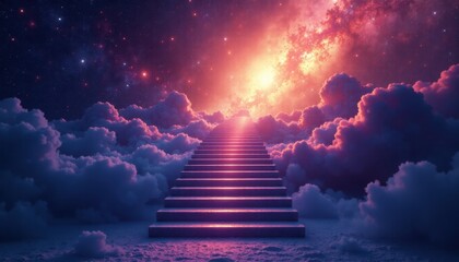 Stairway Through the Clouds