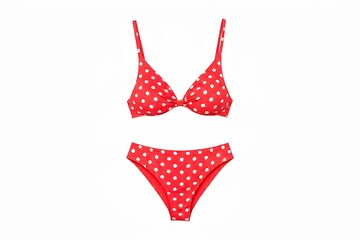Red Polka Dot Bikini