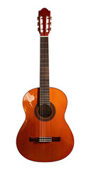 Obraz premium Classical guitar, front view