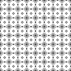 black and white seamless pattern