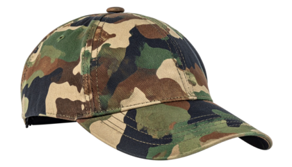 Army Cap PNG, Military Hat, Transparent Background, Camouflage Cap, Soldier Headwear, Tactical Cap, Combat Hat, Outdoor Hunting and Adventure Cap