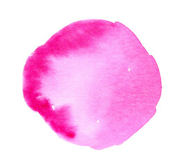 Abstract pink watercolor background. Pink design artistic element for banner, template, print and logo	