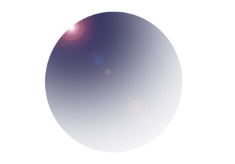 Abstract colourful gradient round effect, global with lens effect png.
