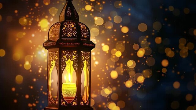 Bright holiday composition for happy and joy celebrate a Ramadan