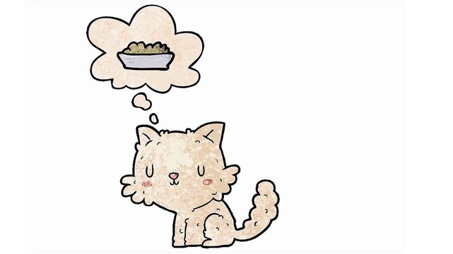 the cat wants to eat