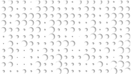 Perforated 3D backdrop with shadow for design
