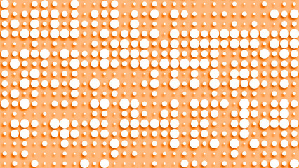 Perforated 3D backdrop with shadow for design