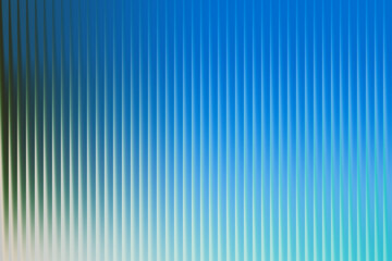 Fototapeta premium A vibrant closeup of a textured blue surface with distinct vertical lines, creating a dynamic play of light and shadow, adding depth and visual appeal