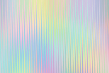 A mesmerizing display of iridescent colors cascading down in vertical lines, creating a dreamy and ethereal holographic background effect