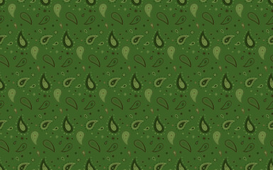 Intricate sketch in retro heritage. Boteh herb a decorating spa. Oriental vintage to artwork swirling.