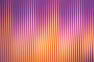 A vibrant gradient of purple and orange creates a striking vertical striped pattern, offering a warm and energetic abstract background design