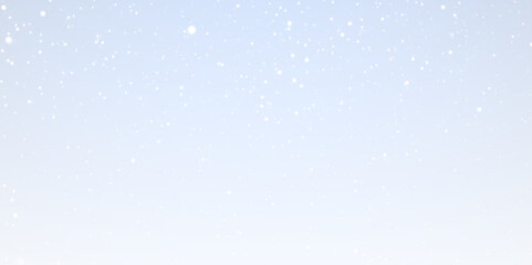 Snowflakes on blue backdrop, transparent PNG for unique winter designs