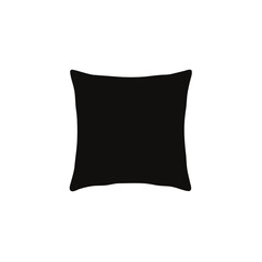 Pillow icon , sleep symbol, isolated on white background, vector Illustration