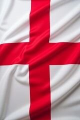 Obraz premium England Flag: Close-up Detailed View