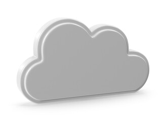 3d cloud icon