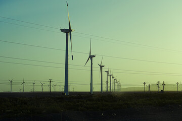 Wind turbines for electric power production