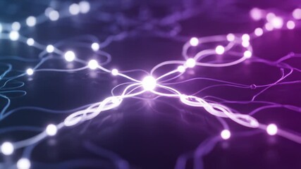 Strand Network Lights Like Synapses in Learning