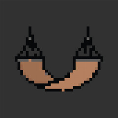 Pixel art vector themed summer with beach, sun, and fun activities elements.Pixel art vector themed summer with beach, sun, and fun activities elements.