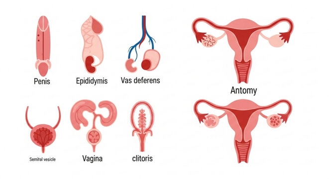 Sexual Organs Humans With Both Male And Female Organs