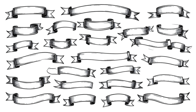 Collection of vintage ribbons (2)