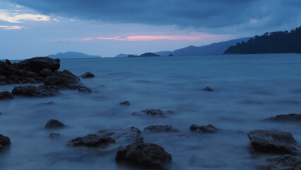 Boiling sea at Koh Lipe, Thailand