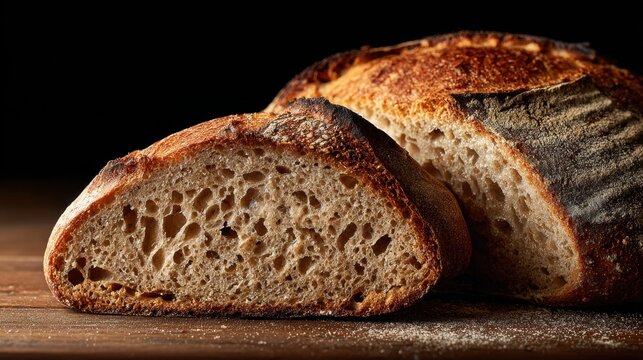 By embracing time and patience, the slow process of baking sourdough yields bread with rich character, chewy crumb, and rustic crust.
