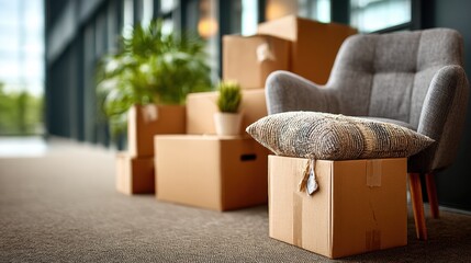 Office moving involves relocating teams, furniture, and operations, focusing on efficiency and minimizing disruptions to business continuity.
