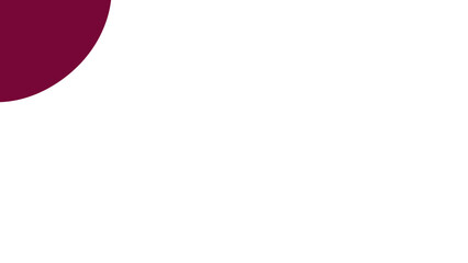 Minimalist abstract background featuring a curved maroon shape on white, providing a clean, modern aesthetic for design, branding, or presentations.