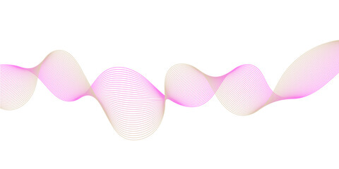 Pink Gold Abstract Wave Lines Background – Modern Gradient Flow Art.