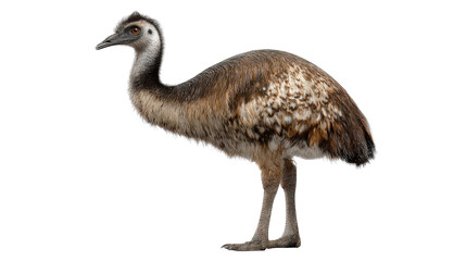 Obraz premium Moa bird standing aloneTransparent background, PNG file