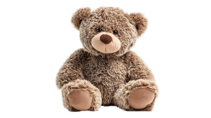 Obraz premium Plush teddy bearTransparent background, PNG file