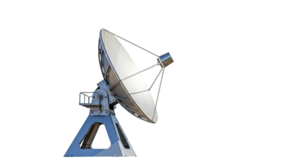 Isolated Satellite Antenna for Telecommunication and Broadcast Signal Transmission Tech