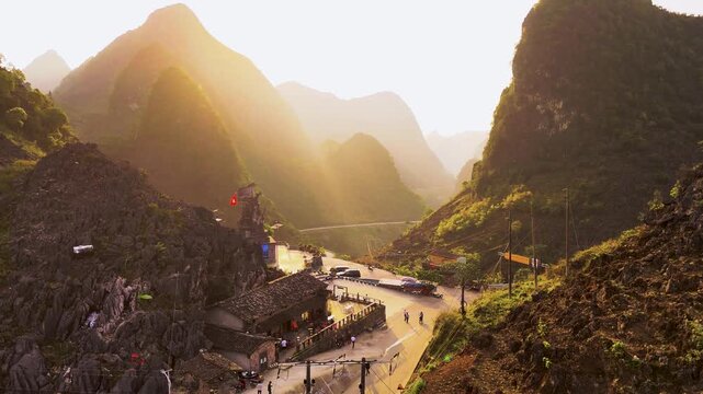 Cinematic Drone Footage of Northern Vietnam &ndash; Villages and Rice Fields on the Ha Giang Loop