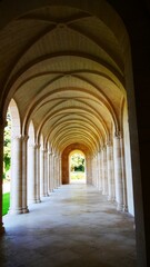Chapelle du cimeti&egrave;re am&eacute;ricain de Romagne-sous-Montfaucon dans la Meuse France Europe