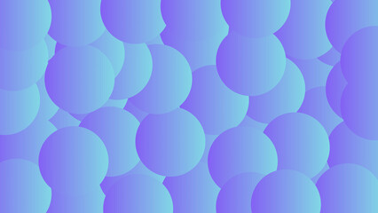Gradient Circles Abstract Background