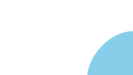 Clean, minimalist background featuring a light blue curved shape on white. Ideal for presentations, branding, or modern graphic design layouts.