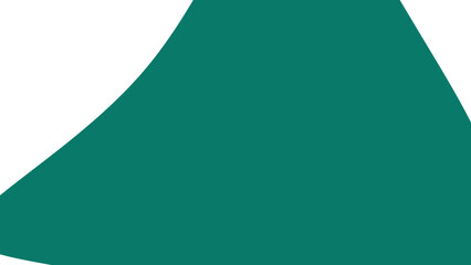 Clean, minimalist abstract background featuring a curved teal shape on a white field. Ideal for modern design, website banners, or presentation slides, conveying simplicity and style.