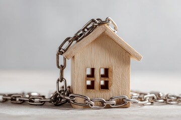house and chain