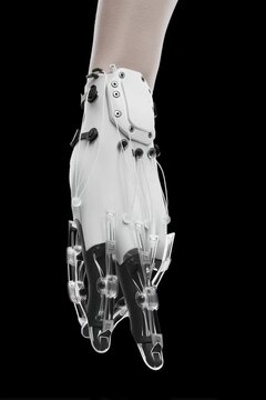 Computer, Hand, Roboter, k&uuml;nstliche, Hand, Unfallchirurgie, Chirurgie, computergesteuert, Computer Technik, Technologie, KI, k&uuml;nstliche Intelligenz, Amputation, Prothese,