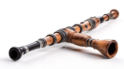 Antique woodwind musical instrument