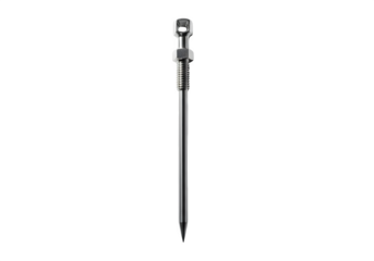 Metal scribe tool used for marking materials like wood or metal isolated on transparent background for precision work and detailed craftsmanship
